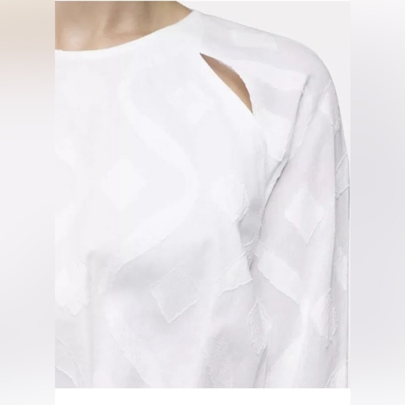 Women's Tavik Amour Romper Long sleeve white one piece size small Tillys New - Picture 12 of 12